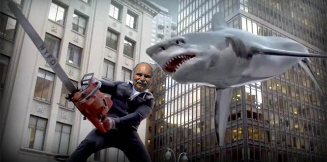 Tom is Left Shark