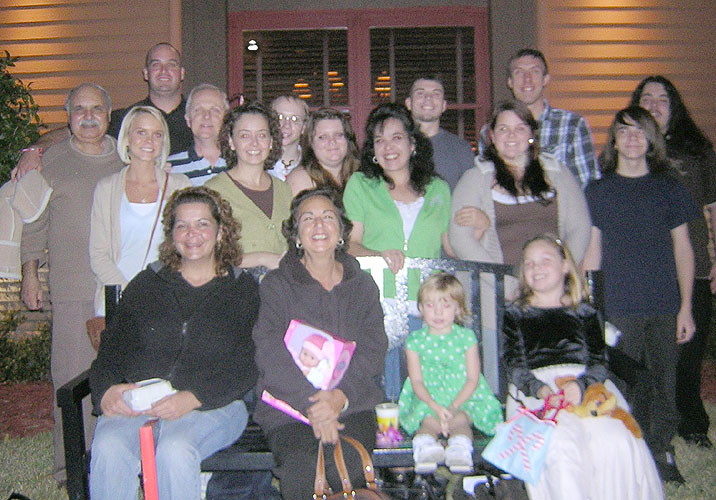 The Family at the Longhorn Steakhouse