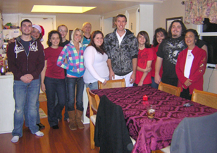 The Family on Christmas Eve