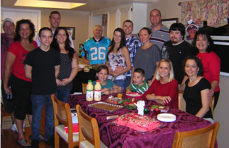 The Family on Christmas Eve