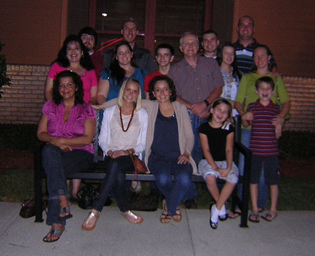 The Family at the Longhorn Steakhouse