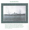 The Karamania ~ The ship Grandma & Grandpa came over on