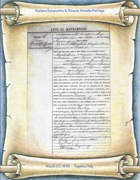 Grandpa and Grandmas Marriage Certificate