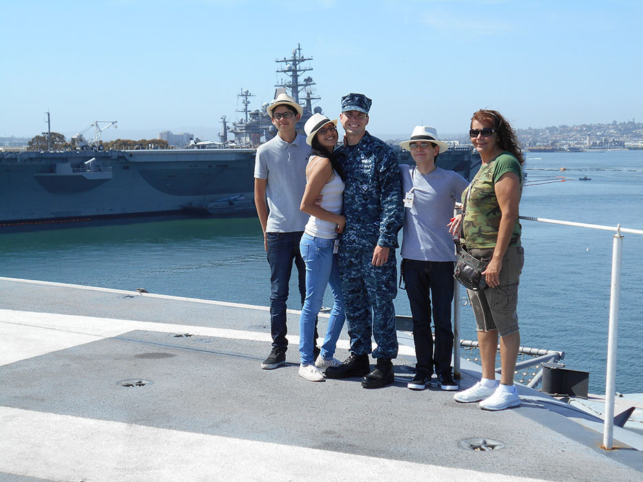 Carlos, Evelyn, Shane, Branden, and Tina